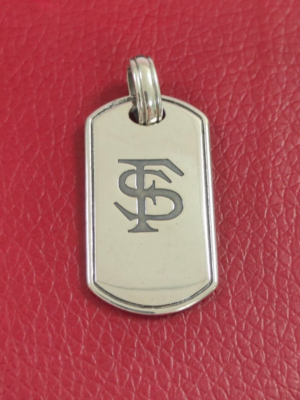 James Avery Florida State University Classic Tag Pendant with box